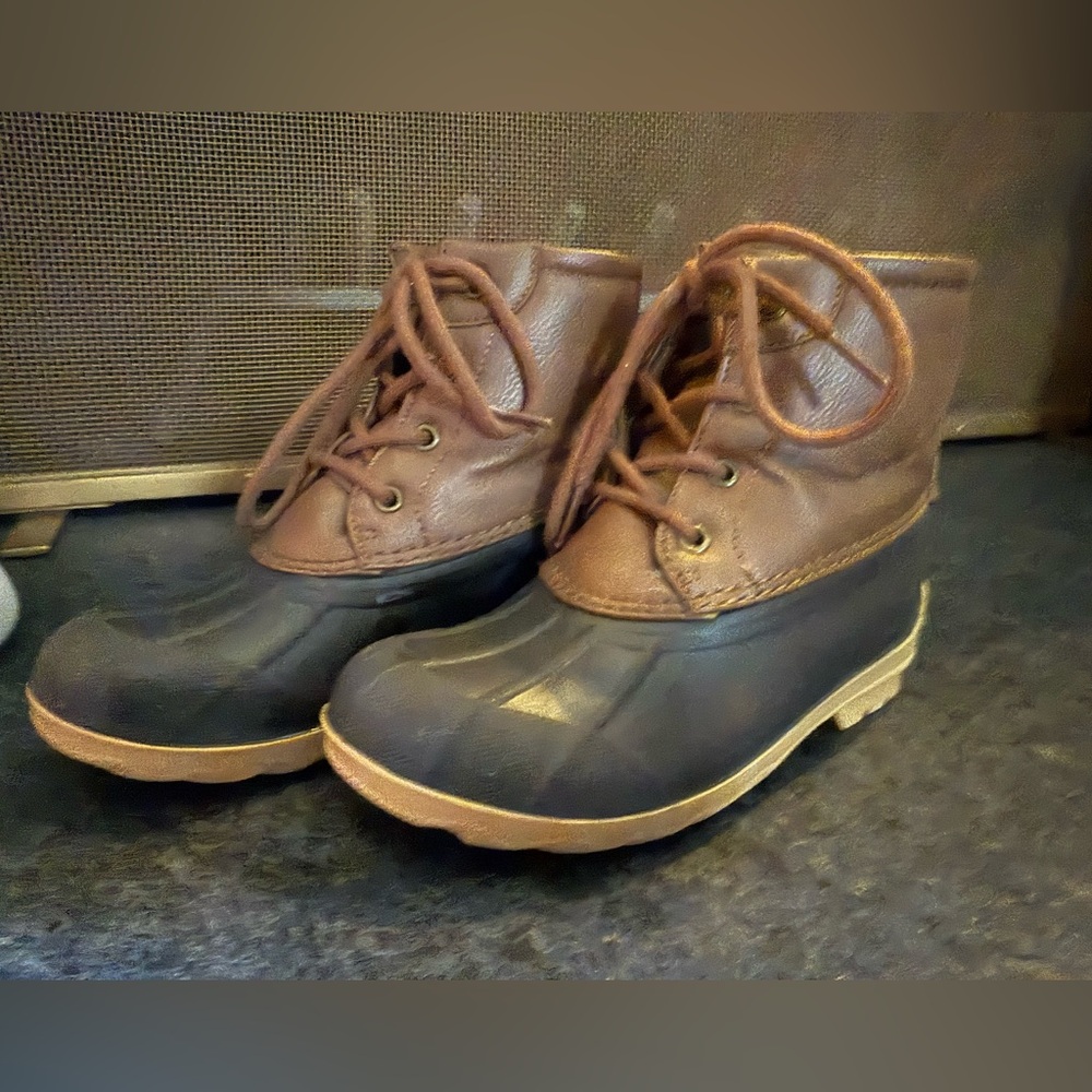 Sperry Kids Two-Tone Rain Boots